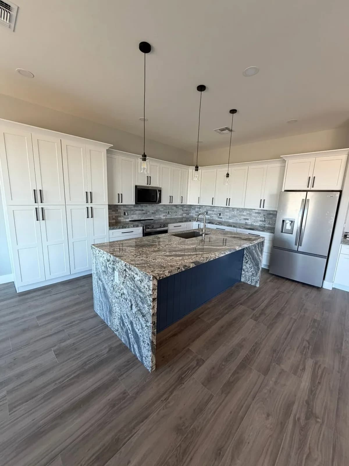 Custom bathroom vanity and cabinet installation by Ramos Cabinetry and Construction in Chandler, AZ