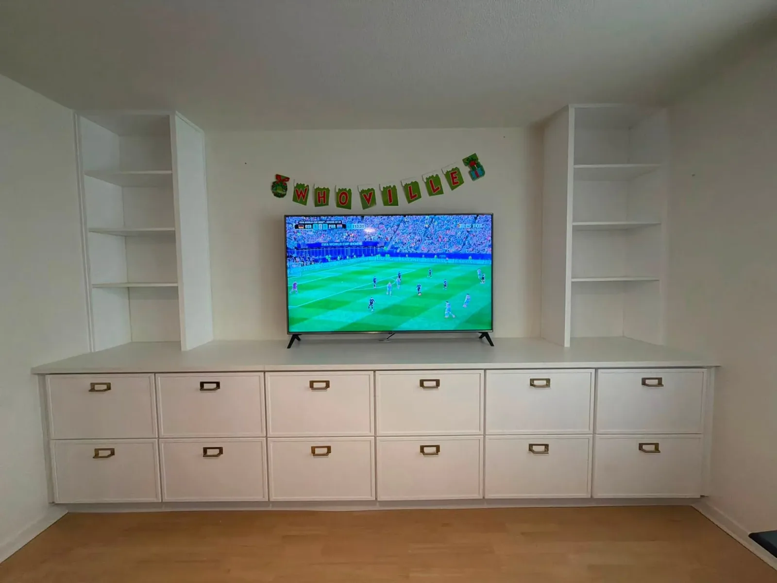 Closet built in storage and cabinet drawers by Ramos Cabinetry and Construction in Phoenix, AZ