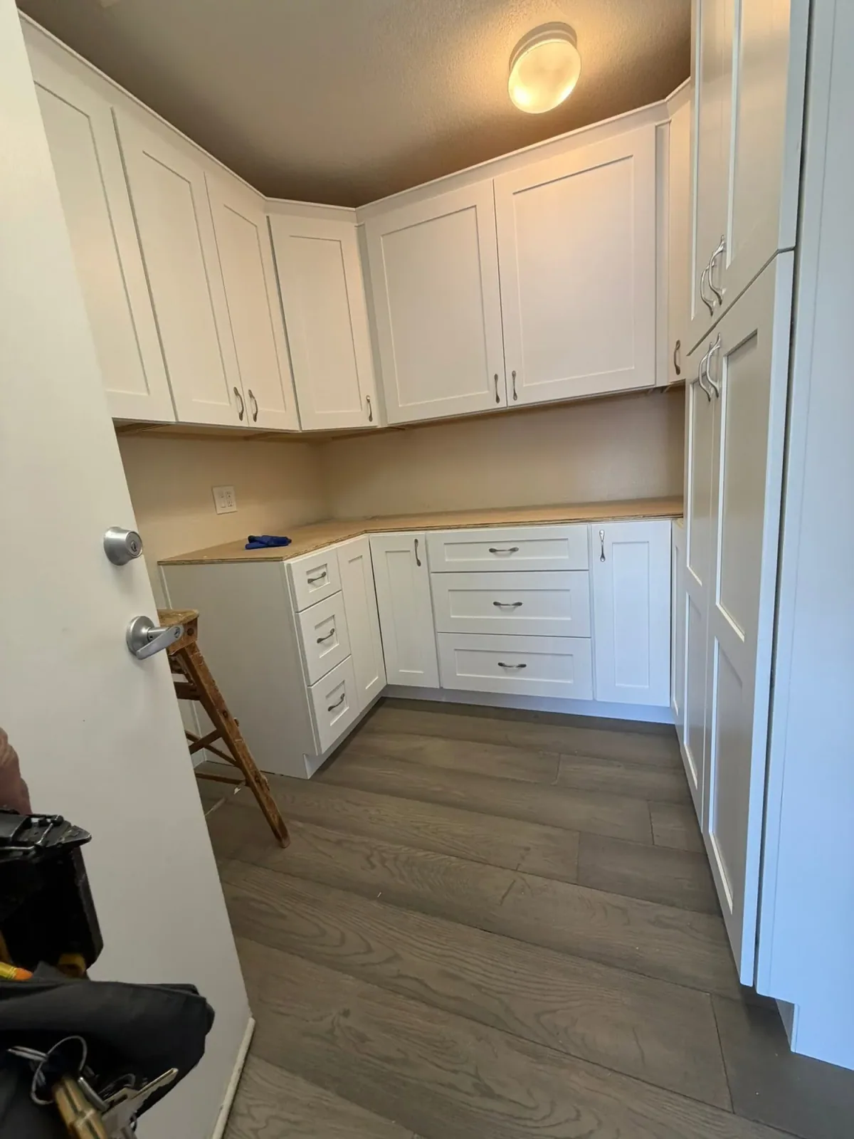 Custom storage cabinetry and built in cabinets by Ramos Cabinetry and Construction in Scottsdale, AZ