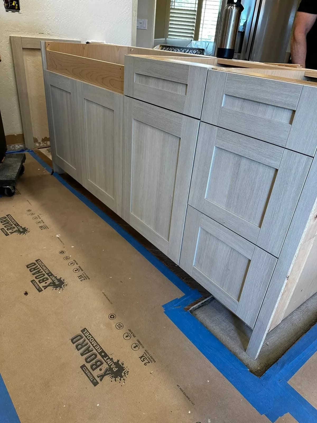 Custom kitchen remodel with cabinet installation by Ramos Cabinetry and Construction in Gilbert, AZ