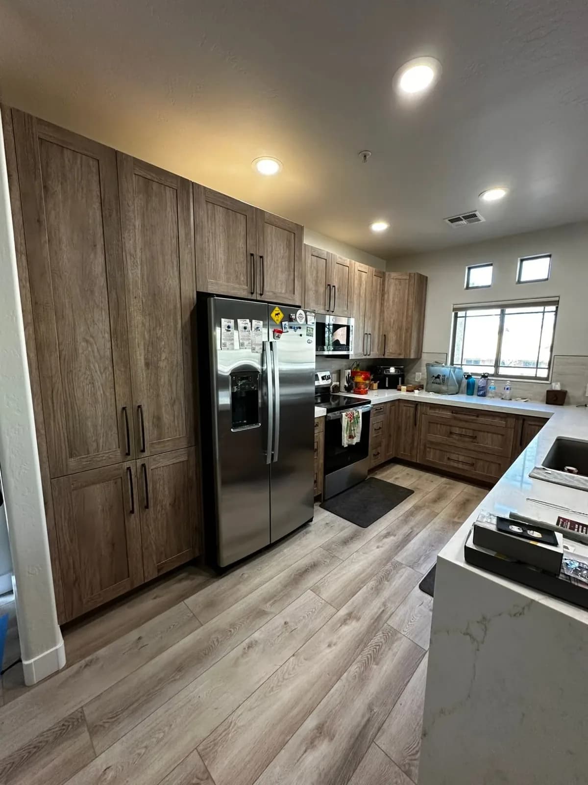 Custom kitchen remodel with cabinet installation by Ramos Cabinetry and Construction in Mesa, AZ
